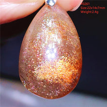 Natural Red Green Strawberry Quartz Arusha Orange Sunstone Pendant Necklace Women Men Jewelry Flash Fashion Stone Beads AAAAAA