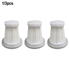1/3pcs Filter  Element Dust  Filter For  Car Mini Wireless Vacuum Cleaner Washable Reusable Filters Replacement Parts