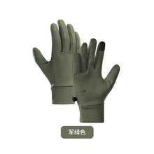 Guantes de ciclismo Naturehike para exteriores, táctiles, antideslizantes, de dedo completo, con silicona, para senderismo y escalada, para hombre y mujer, guantes de ciclismo delgados