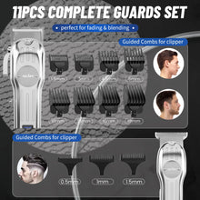 Cordless Hair Clipper and Trimmer Kit for Men with Titanium Blades, USB-C - image 6