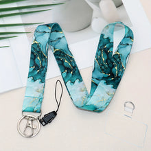 Cordón universal para teléfono móvil, correa para el cuello con diseño de mármol, llavero antipérdida, cordón para soporte de tarjeta de identificación, llaves, accesorios de regalo