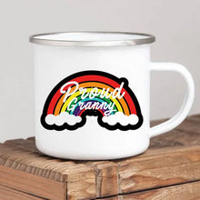 Mothers Day Gift For Grandmother  Worlds Best Grandma coffee mug Grandma drink enamel mugs Granny Grandmother Birthday Gifts