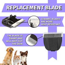 2/3pcs Dog Grooming Replacement Blades Compatible with ONEISALL Dog Low Noise Clipper & Hair Clipper Blade Size 30 1/50"