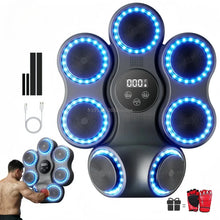 2025 New Music Boxing Machine Bluetooth Adult Electronic Wall Target HookPunch Equipment Target Wall Mounted Gym Home Equipment