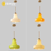 Modern Nordic Retro Glass Pendant Light Dining Room Hanging Chandelier E27 Fixture For Living Room Bedroom Kitchen Decoration L