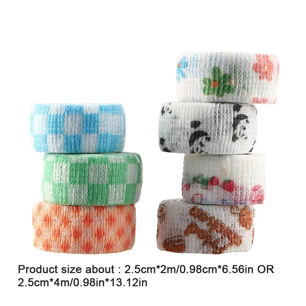 Athletic Wrap Tape Self Adhesive Elastic Bandage Elastoplast Sports Protector Knee Finger Ankle Palm Shoulder Care Strap