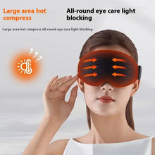 New  3D Heating Eye Massager Vibration Hot Compress Relieve Adult Eye Fatigue for Sleeping Block Out Light Eye Mask Gift