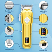 RESUXI 973 NEW 3 in 1 Hair Clippers Electric Shaver Hair trimmer 3 pieces grooming set for men Barber shop Hair Cutting Machine