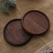 1pc, Wooden Coaster, Teacup Mat, Coffee Mat, Household Insulation Mat, Restaurant, Coffee Shop, 3.45 X 3.45 X 0.4 Inches
