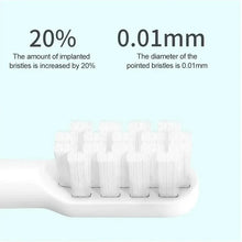 12PCS For XIAOMI MIJIA T100 Replacement Brush Heads Sonic Electric Toothbrush Vacuum DuPont Soft Bristle Suitable Nozzles