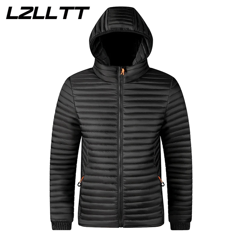 Men New Autumn Winter Warm Waterproof Parkas Jacket Coat Mens Casual Fashion Windproof Outwear Detachable Hat Parkas Coats Male