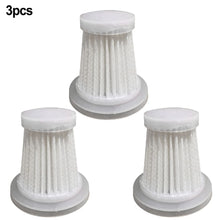 1/3pcs Filter  Element Dust  Filter For  Car Mini Wireless Vacuum Cleaner Washable Reusable Filters Replacement Parts