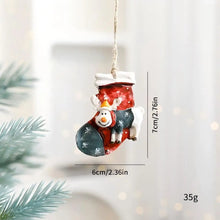 Christmas Tree Decorations Christmas Resin Pendant Ornaments Home Decor DIY Gifts DIY Handmade Jewelry