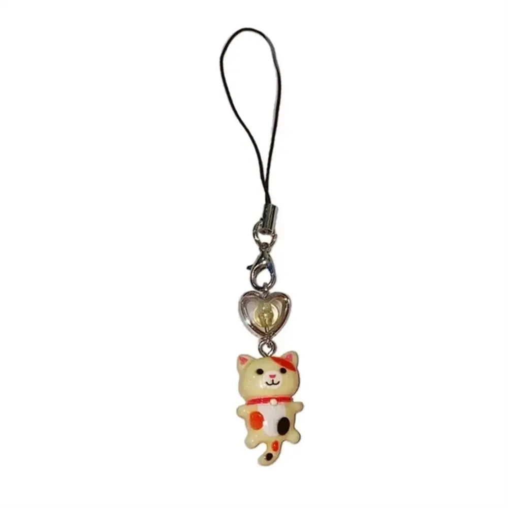 Phone Accessories Cat Pendant Cat Phone Strap Cellphone Chain Keychain Y2K Phone Charm Cute Anti Lost Phone Lanyard Jewelry Gift