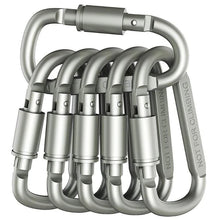 1PCS Carabiner Set For Key Camping Survival EDC Outdoor Keychain Clip  Alloy Aluminum Tactical Caribiner Hook Karabiners