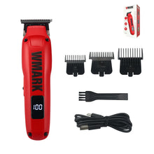WMARK NG-1205 Hair Trimmer for Men DLC T-Blade 7000RPM LCD Display Finishing Machine Cordless Low Noise Professional Barber