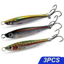 1-5Pcs Lure Kit 7g 10g 20g 30g 40g Metal Jig Spoon VIB Sinking Pencil Fishing Tackle Box Teflon Hook Pesca Swimbait Baits