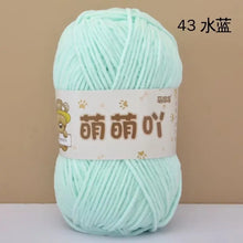 50g/Pc Chenille Yarn Matte Crocheting Doll bag Thread Handmade Crochet Knitted Material Small Ice Stripe line knit sweater hat