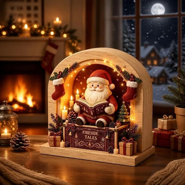 Decoración navideña de madera con temática navideña, adorno de pared con forma de estrella, muñeco de nieve, ciervo, impresión 2D, conejo, decoración para el hogar