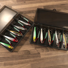 1-5Pcs Lure Kit 7g 10g 20g 30g 40g Metal Jig Spoon VIB Sinking Pencil Fishing Tackle Box Teflon Hook Pesca Swimbait Baits