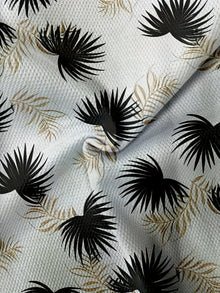 New Coconut Tree Print Men's Set Loose-Fit Hawaiian Short-Sleeve Shirt & Shorts Two-Piece Set Men Premium Fashion Streetwear Set
