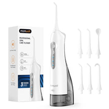 D52 Portable Cordless Water Flosser USB Rechargeable Water Jet Floss Tooth Pick 6 Jet Tip 300ml 3 Modes Teeth Clean for Travel