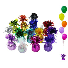 Tassel Helium Balloon Weights Birthday Wedding Cement base Colorful Foil Balloon Weights 5CM Party Decoration
