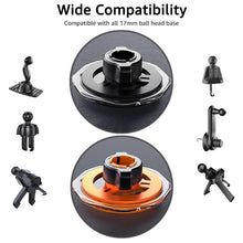 Magnetic Ring Phone Holder for MagSafe Car Mount for iPhone 17 16 Magnet Phone Mount Accessories for 17mm Ball Head Base