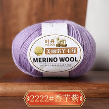 1Pc 50g Soft Merino Wool Yarn for hand knitting Anti-pilling Wool Crochet line knit Sweater Scarf hat Wool Thread warm lana