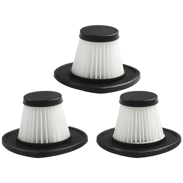 3pcs Vacuum Cleaner Replacement Filter Fit For R-6053 Handheld Car Cordless Vacuum Cleaner