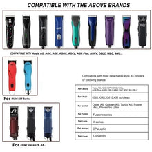 Detachable Pet Dog Cat Clipper Blades,Compatible with Andis，Oster A5，Wahl KM Series Clippers,Made of Ceramic&Carbon Steel