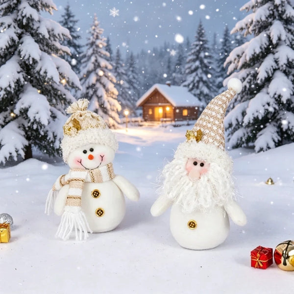 Decoraciones navideñas Gnomo Papá Noel Muñeco de nieve Muñecos navideños Adorno de Año Nuevo Decoración para árbol de Navidad Decoración del hogar Navidad Natal