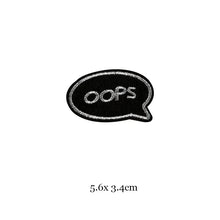1pc Black White Biker Patches for Clothes Iron on Clothing Letter Appliques Skull Star Stripes Embroidered Sticker Round Badge