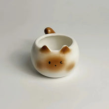 Ceramic Mug Cute Cat Shaped Underglaze Colored Cartoon Siamese Cat Coffee Cups Home Breakfast Milk Coffee Mug Birthday Gift Cup