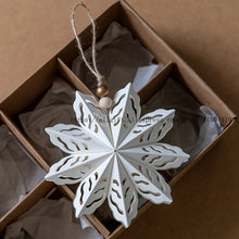 Christmas Decoration Origami Christmas Tree Honeycomb Ball Pendant Creative Snowflake Angel Pendant Ins Hanging