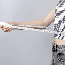 Auto Lock 150cm Medical Body Fat Tape Measure Centimeter Scale Sewing Ruler for Clinic Weight Monitoring