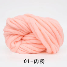 250g/roll Super Thick Natural Merino Wool Chunky Yarn DIY Hat Scarf Bib Wool Hand-knitted Blanket Thick Yarn for Knitting Wool