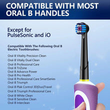 4pcs Electric Replacement Toothbrush Heads Compatible with Braun Oral B 3D Whitening Toothbrush Heads