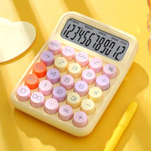 1pc 12-digit large LCD display and big round button desktop calculator for flexible keyboard calculator for office, school