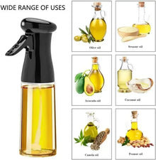 Pulverizador de aceite de oliva de 200/300/500 ml, botella de spray para aceite de cocina, pulverizador de aceite de oliva para barbacoa, rociador de aceite y vinagre para hornear