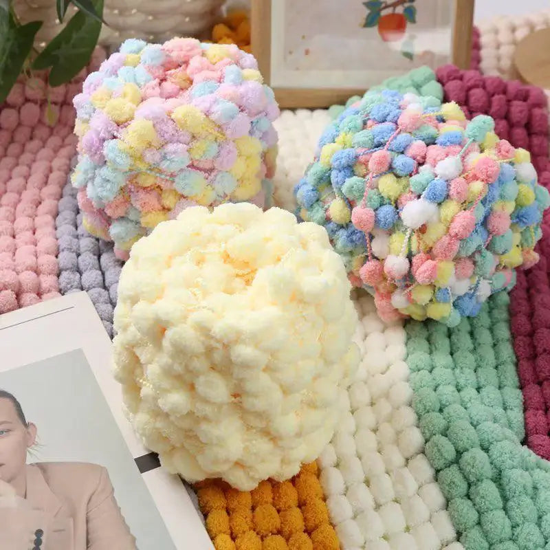 95-100g/roll DIY Handmade Knitted Thread Knitted Blanket Scarf Hat