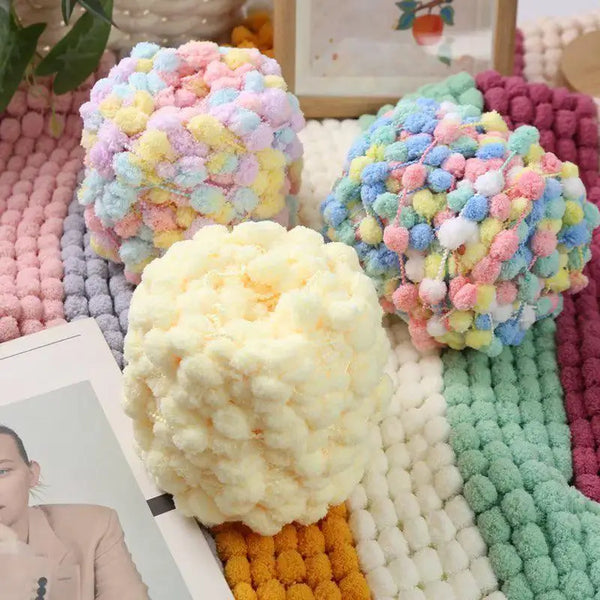 95-100g/roll DIY Handmade Knitted Thread Knitted Blanket Scarf Hat
