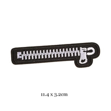 1pc Black White Biker Patches for Clothes Iron on Clothing Letter Appliques Skull Star Stripes Embroidered Sticker Round Badge