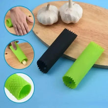 Tubo pelador de ajo, pelador de silicona para ajos, herramienta de cocina útil, fácil de usar, segura, no tóxica y práctica
