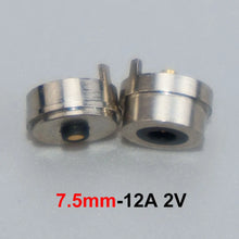 JCD 1Pair 2/3/4/5/6/Pin Male Female Waterproof Round Shape Magnet Suction Spring Pogo Pin DC Power Charging Magnetic Connector ﻿