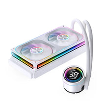 JONSBO TH-360 White Water Cooler 120mm ARGB Fan TH-240 AIO CPU Liquid Cooling Integrated Water-cooled LGA1700 115X 1851 1200 AM5