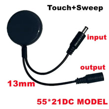Penetrable 25mm Wood Panel Wireless Touch Sensor LED Light Switch Control 12V 24V 60W Hand Sweep Control Dimmable Touch Dimmer