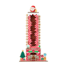 Christmas Advent Calendar Wooden Desktop Christmas Ornament for Home Holiday Party Living Room Decors calendario de adviento