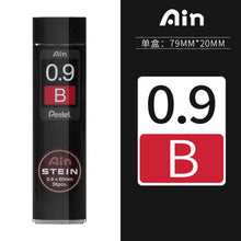 1 unidad de minas Pentel C275 STEIN antiroturas para portaminas de dibujo manga, especial para bocetos de estudiantes 0,2/0,3/0,5/0,7/0,9 mm