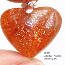 Natural Red Green Strawberry Quartz Arusha Orange Sunstone Pendant Necklace Women Men Jewelry Flash Fashion Stone Beads AAAAAA